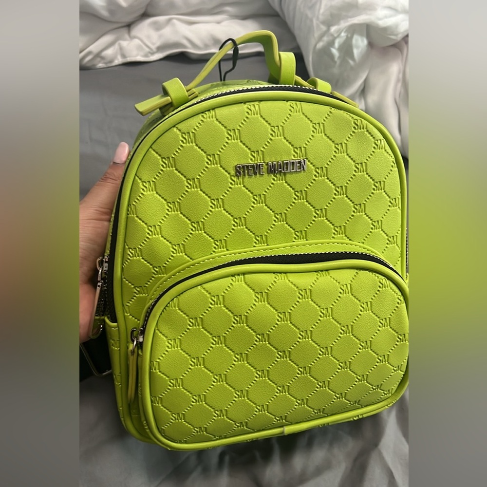 Lime green New Steve Madden backpack